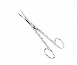 Asa Dental 0300-1 - ножницы для десны N1 прямые, 12 см