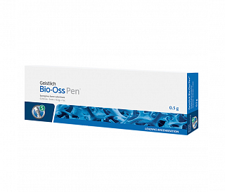 Geistlich Pharma Bio-Oss Pen - 0,5 г, гранулы 0,25-1 мм, размер S, натуральный костнозамещающий материал в аппликаторе