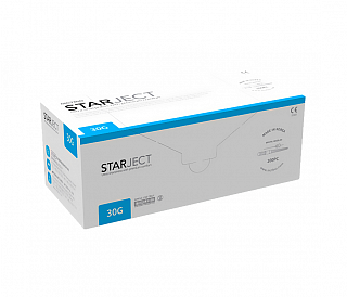 Mr.Curette Tech STARJECT 30G-XS - иглы карпульные (0.3х12 мм) 100 шт/упак