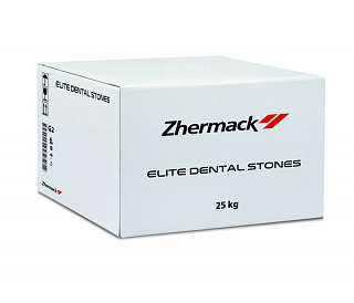 Zhermack Elite Rock (Cream) 25kg - сверхтвердый гипс IV класса для воспроизведения культей в несъемном протезировании