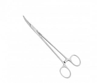 Nopa Instruments AA 159/18 - щипцы для артерии HALSTED хирургические, изогнутые, 18 см