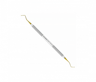 Asa Dental 1200T-1 - штопфер N1 двусторонний с нитрит-титановым покрытием (золотым) (шарик)
