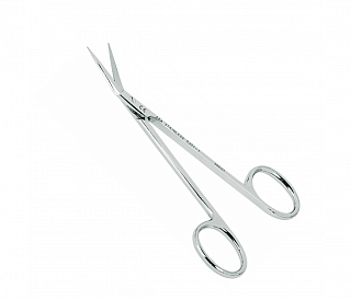 Asa Dental 0301-1 - ножницы для десны N1 изогнутые, 11,5 см